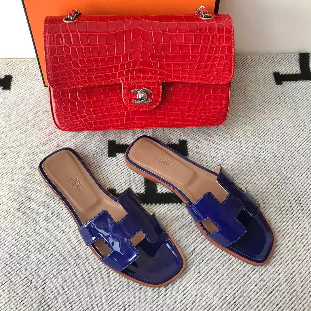 에르메스 올수공 오란 슬리퍼 샌들 페이던트 18